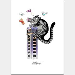 B Kliban Cat Posters and Art